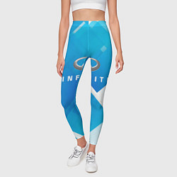 Леггинсы женские Infiniti, цвет: 3D-принт — фото 2