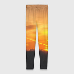 Леггинсы женские Закат, цвет: 3D-принт