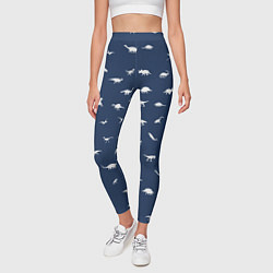 Леггинсы женские Dinoworld 2, цвет: 3D-принт — фото 2