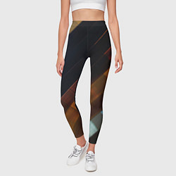 Леггинсы женские Суперстайл, цвет: 3D-принт — фото 2