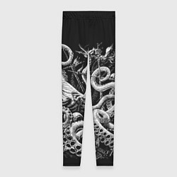 Женские легинсы Кракен Монстр