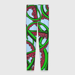 Леггинсы женские Кракен Kraken, цвет: 3D-принт