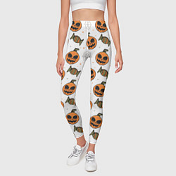 Леггинсы женские Patern Halloween 26, цвет: 3D-принт — фото 2