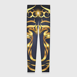 Леггинсы женские Золотой символ года Тигр, цвет: 3D-принт