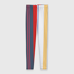 Леггинсы женские Stripes Abstract, цвет: 3D-принт