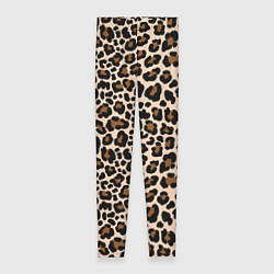 Леггинсы женские Леопардовые Пятна, цвет: 3D-принт