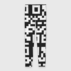 Женские легинсы Qr codeкуаркод