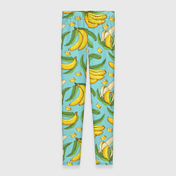 Леггинсы женские Banana pattern Summer Fashion 2022, цвет: 3D-принт
