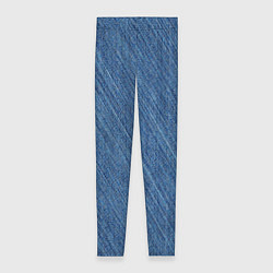 Леггинсы женские Деним - джинсовая ткань текстура, цвет: 3D-принт