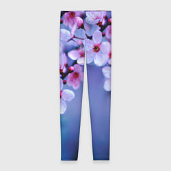 Леггинсы женские Цветы дерева Черри Блоссом, цвет: 3D-принт