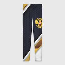 Женские легинсы Gold and white Russia