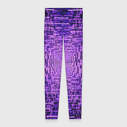 Леггинсы женские Фантастические фиолетовые лучи, цвет: 3D-принт