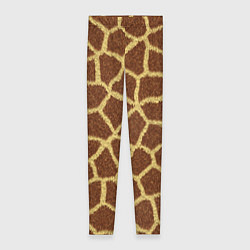 Леггинсы женские Текстура жирафа, цвет: 3D-принт