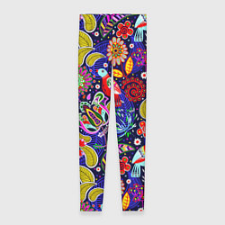 Женские легинсы Multicolored floral patterns