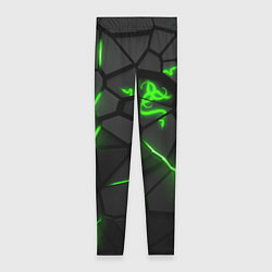 Леггинсы женские Razer green neon, цвет: 3D-принт