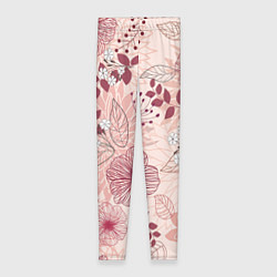 Женские легинсы Floral pattern