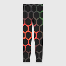 Женские легинсы Gradient hexagon genshin