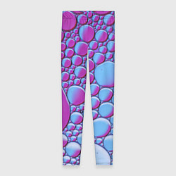 Леггинсы женские Масляные пузыри, цвет: 3D-принт