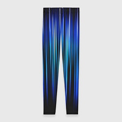 Леггинсы женские Neon line stripes, цвет: 3D-принт