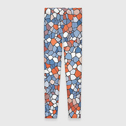 Леггинсы женские Красочная мозаика, цвет: 3D-принт