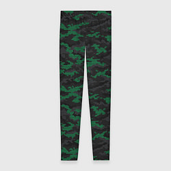 Женские легинсы Точечный камуфляжный узор Spot camouflage pattern