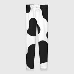 Леггинсы женские Принт - пятна коровы, цвет: 3D-принт