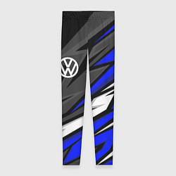 Женские легинсы Volkswagen - Синяя абстракция