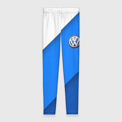 Женские легинсы Volkswagen - голубые линии