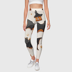 Леггинсы женские Сладкий хеллоуин, цвет: 3D-принт — фото 2