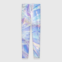 Женские легинсы Эффект голографии с пластиковой лентой