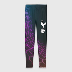 Леггинсы женские Tottenham футбольная сетка, цвет: 3D-принт