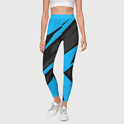 Леггинсы женские Geometry racing, цвет: 3D-принт — фото 2