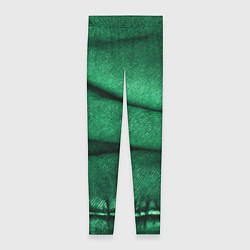Леггинсы женские Зеленая джинса, цвет: 3D-принт