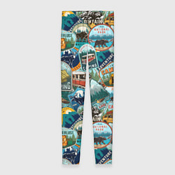 Женские легинсы Adventure stickers