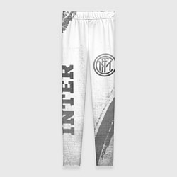 Леггинсы женские Inter - white gradient вертикально, цвет: 3D-принт