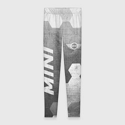 Леггинсы женские Mini - grey gradient вертикально, цвет: 3D-принт