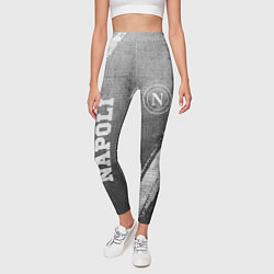 Леггинсы женские Napoli - grey gradient вертикально, цвет: 3D-принт — фото 2