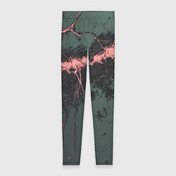 Леггинсы женские Гранж потертая текстура, цвет: 3D-принт