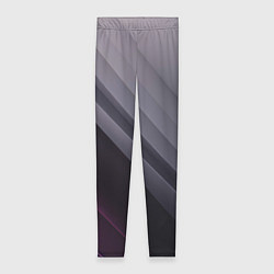 Женские легинсы Color black grey