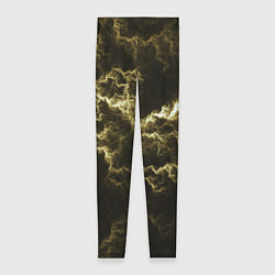 Леггинсы женские Lightning yellow, цвет: 3D-принт
