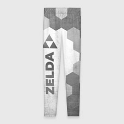 Леггинсы женские Zelda - white gradient по-вертикали, цвет: 3D-принт