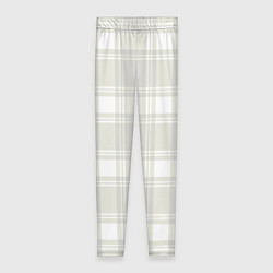 Женские легинсы Checked white completely