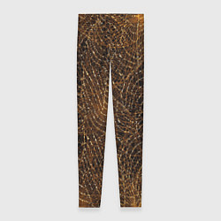 Леггинсы женские Золотая сеть, цвет: 3D-принт