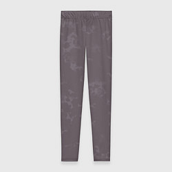 Женские легинсы Коричневый с текстурой