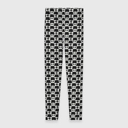 Леггинсы женские Черепушки, цвет: 3D-принт