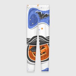 Леггинсы женские Радостный хэллоуин, цвет: 3D-принт