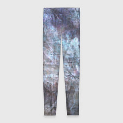 Женские легинсы Абстракция - gray-blue hurricane