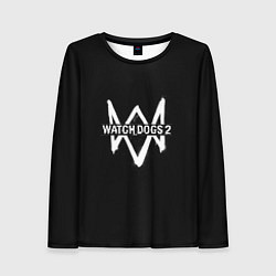 Лонгслив женский WATCH DOGS 2, цвет: 3D-принт