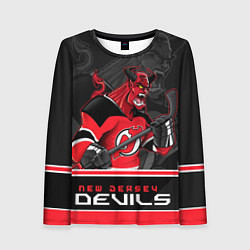 Женский лонгслив New Jersey Devils