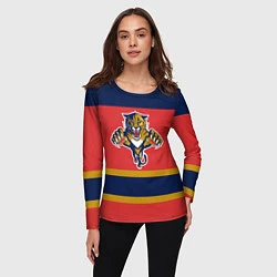 Лонгслив женский Florida Panthers, цвет: 3D-принт — фото 2